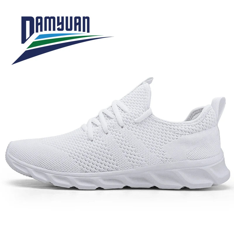 Fashion Men Casual Shoes Men Sneakers Brand Men Shoes Loafers Slip On Male Mesh Flats Big Size Breathable Spring Autumn Summer