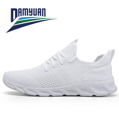 Fashion Men Casual Shoes Men Sneakers Brand Men Shoes Loafers Slip On Male Mesh Flats Big Size Breathable Spring Autumn Summer