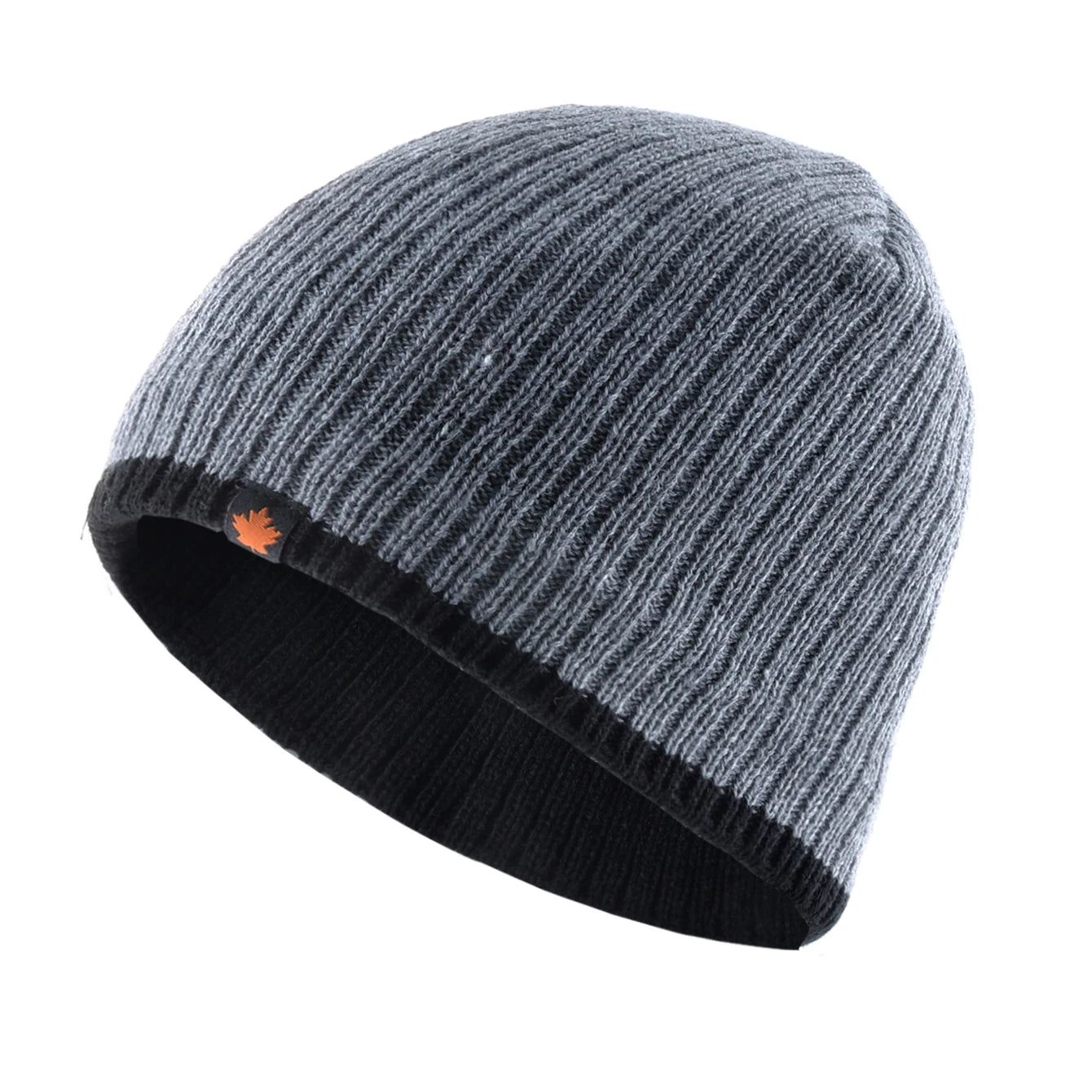 Muške lubanje Beanies Pleteni vuneni šeširi muškarci zima pletenje debelog šešira s dvostrukim slojem Čvrsta boja Velvet Topli poklopac poklopca poklopca