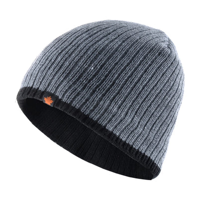 Muške lubanje Beanies Pleteni vuneni šeširi muškarci zima pletenje debelog šešira s dvostrukim slojem Čvrsta boja Velvet Topli poklopac poklopca poklopca