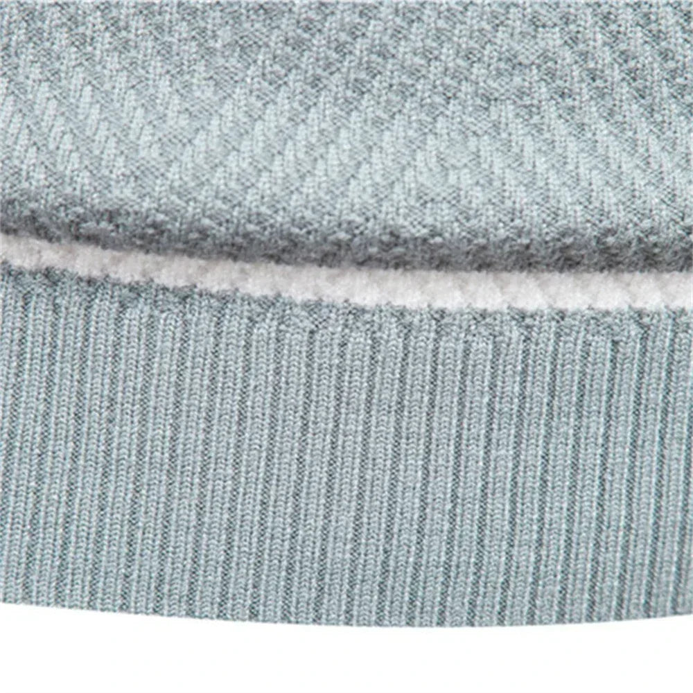 Bordado lonsdale masculino chicos suéter de invierno espesas espesas calientes calientes o cuello o cuello de o-cuello básico slim sweaters cómodos cómodos