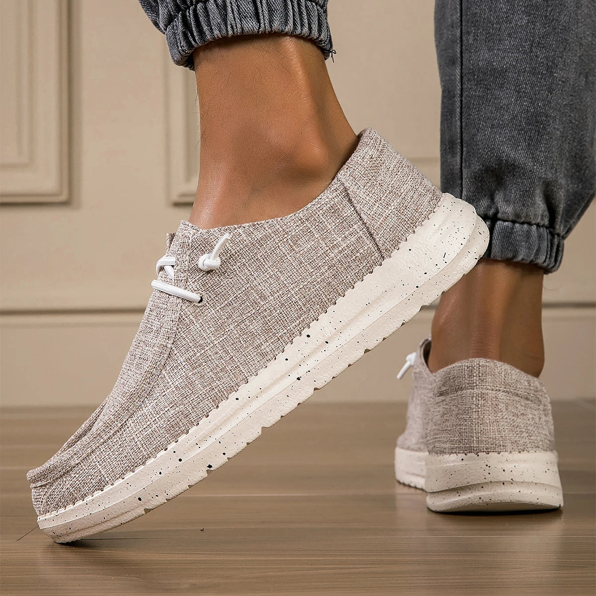 Scarpe da ragazzo uomo scarpe tela moca