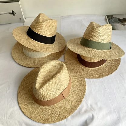 Lafite 2023 Ljetni šešir Ženska ljetna plaža Zaštita od sunca Straw Hat Men's English Jazz Hat Veleprodaja