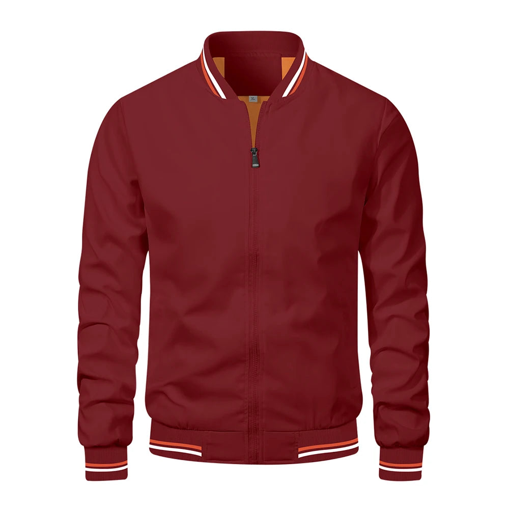 Spring Summer Bomber Jacket Men Black Casual Slim Fit Baseball Mens Jackets New Autumn Fashion High Quality Jackets for Men