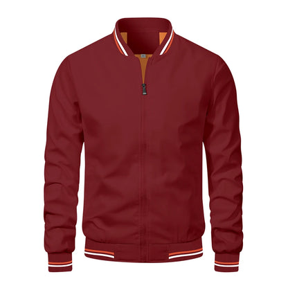 Spring Summer Bomber Jacket Men Black Casual Slim Fit Baseball Mens Jackets New Autumn Fashion High Quality Jackets for Men