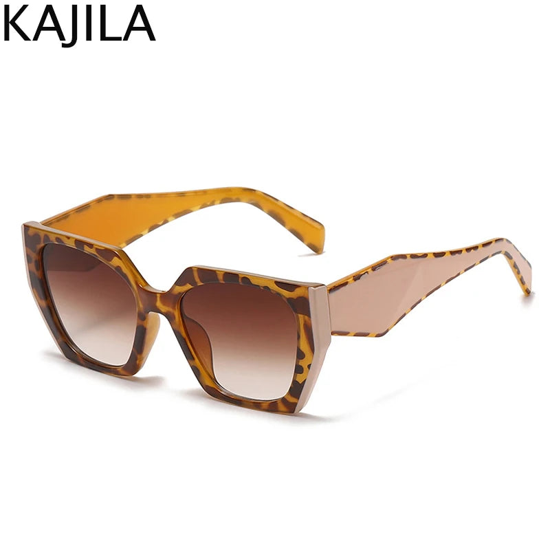 Fashion Cat Eye solbriller Kvinder 2025 Luksusmærke Design Vintage Square Punk Sun Glasses For Ladies Shades Retro Eyewear UV400
