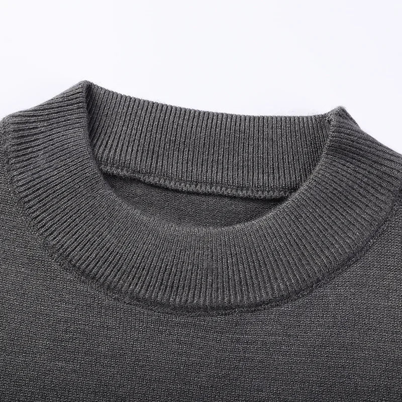 Suéter casual masculino de malha de malha de alta qualidade de primavera outono masculino belo moda de cashmere malha roupas masculinas