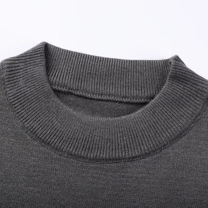 Suéter casual masculino de malha de malha de alta qualidade de primavera outono masculino belo moda de cashmere malha roupas masculinas