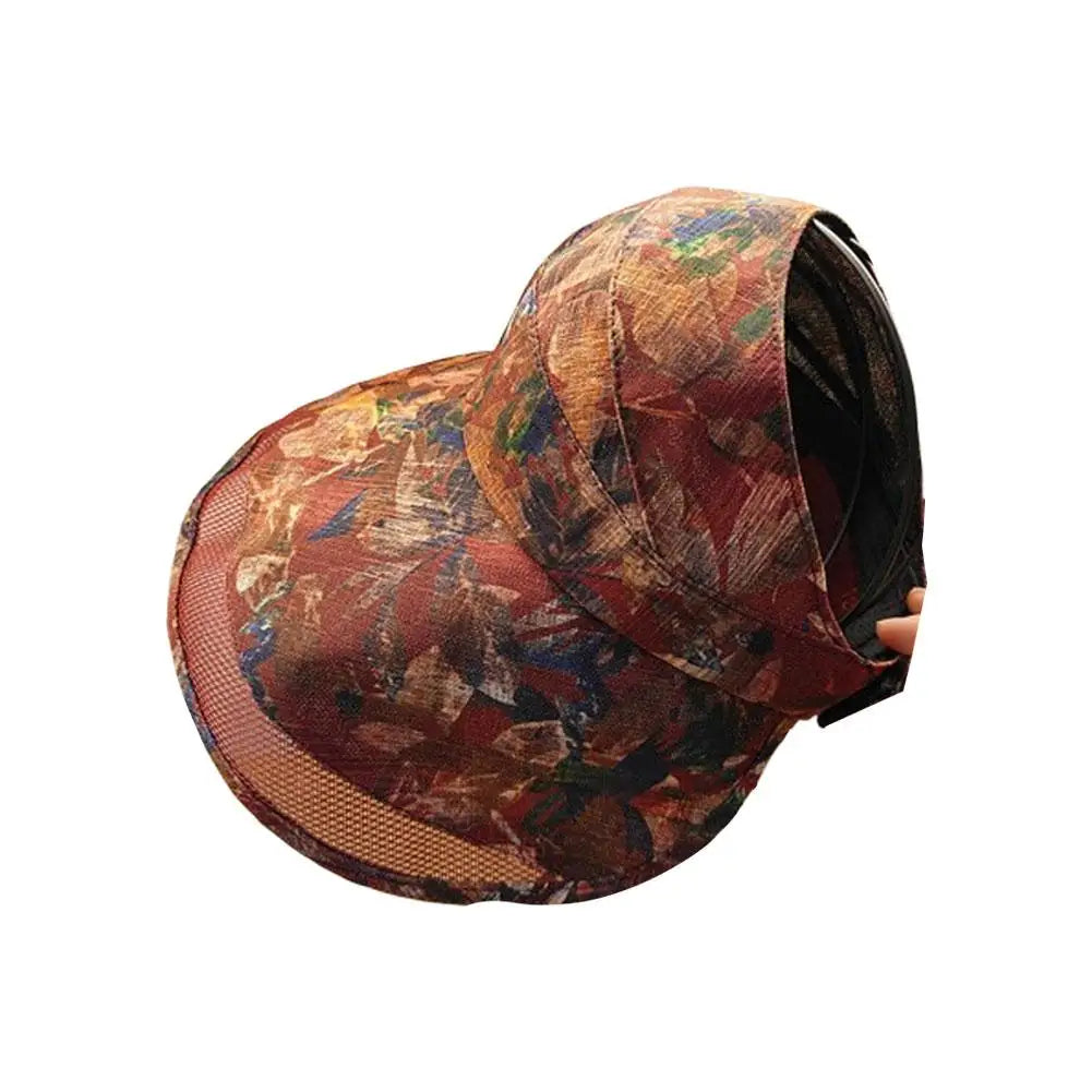 Women's Korean Style Large Brim Sun Hat Fisherman Hat Windproof Elegant Outdoor Sun Protection Comfortable Straw Hat