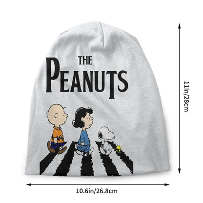 Custom The Peanuts Bonnet Hats Street Knitted Hat For Women Men Winter Warm S-Snoopys Skullies Beanies Caps