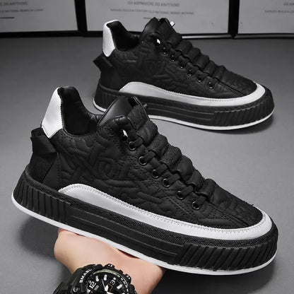 Män skor plattform manliga sneakers 2024 nya vulkaniserade skor för män casual löpskor stor storlek 45 46 heta sapatos maskulinos