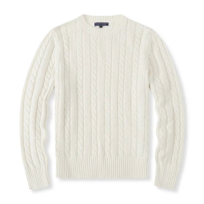Runde Nackenpullover modische Jacke Top Stricker Sweater lässig Pullover Männer Kleidung 2025 Herbst/Winter Sport Jugend 6 Stil
