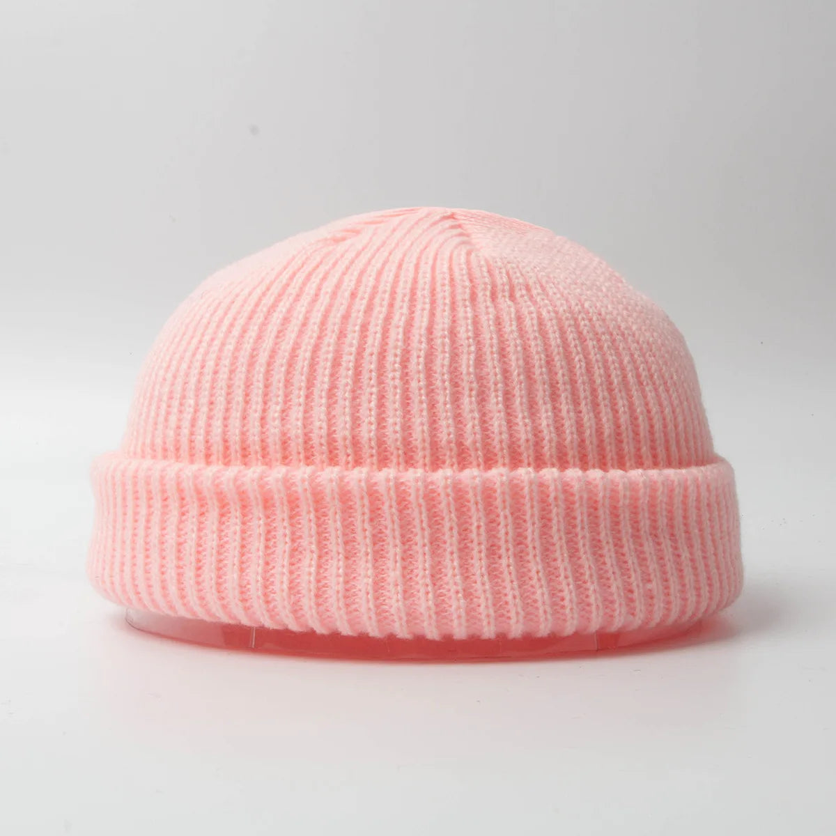 Brand Oohmy Knitted Hats for Men Women, Skullies Caps, Warmer Bonnet, Casual Cap, Monochromatic, Male and Female, Winter, 2024