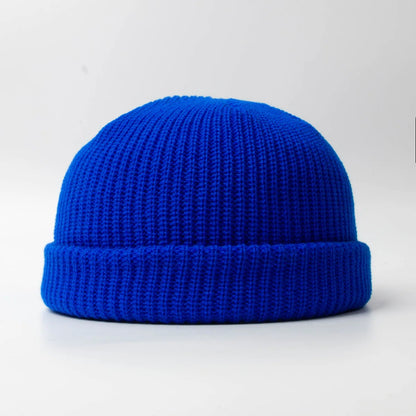 Brand Oohmy Knitted Hats for Men Women, Skullies Caps, Warmer Bonnet, Casual Cap, Monochromatic, Male and Female, Winter, 2024