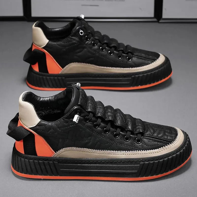 Novi moški z visoko vrhom Casual Sneakers Fashion Light Nesrezanje luksuzne blagovne znamke Moške superge oblikovalec udobni moški priložnostni deski čevlji