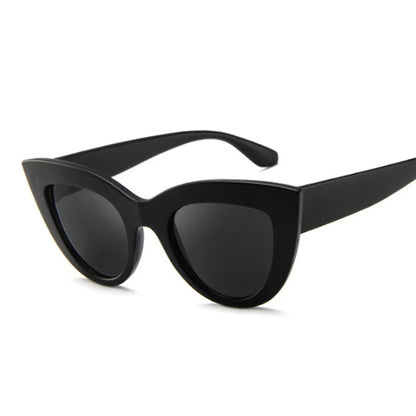 Vintage Cat Eye Sluneční brýle Žena značka návrhářka retro sluneční brýle ženské módní zrcadlové venkovní odstíny gradient oculos de sol