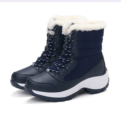 Women Boots Lightweight Ankle Boots Platform Shoes For Women Heels Winter Botas Mujer Keep Warm Snow Winter Shoes Female Botines