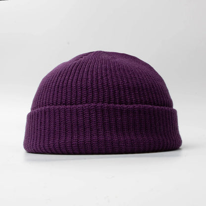 Brand Oohmy Knitted Hats for Men Women, Skullies Caps, Warmer Bonnet, Casual Cap, Monochromatic, Male and Female, Winter, 2024