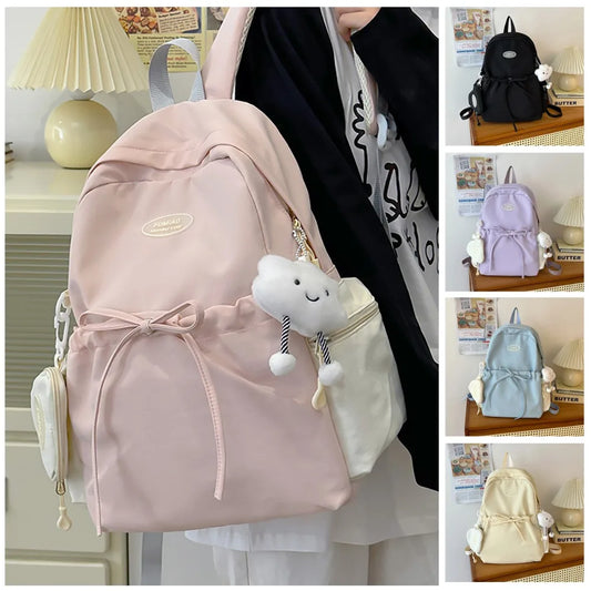 Waterproof Children's School Backpack Large Capacity Nylon Students Schoolbag Lightweight Tote School Bag Boys Girls