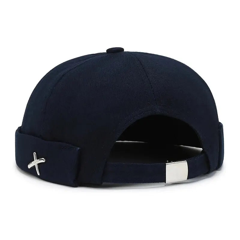 Sombrero de primavera New Guppi, Versión coreana, personalidad, gorro, sombrero redondo, marinero, sombrero de propietarios, nicho de hombres y mujeres