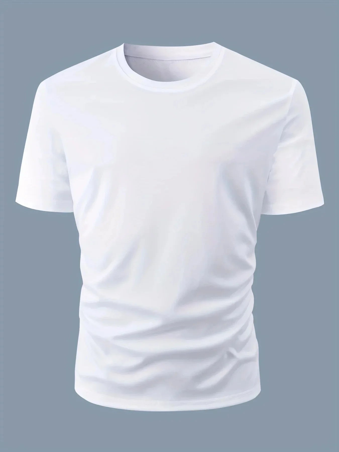 Letnie męskie litery kapitałowe Drukuj okrągły szyjka krótkoczestrwałe T-shirt TOP High Street Men and Women's Style