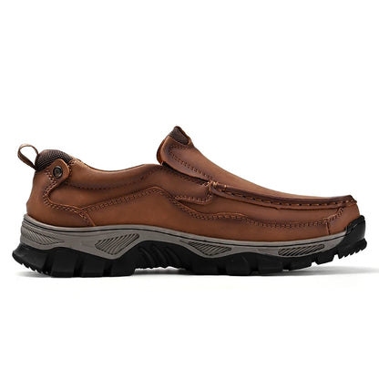 Slip On Mens Leather Shoes Loafers Oxfords Outdoor Casual Mocassin Homme Mocasines Hombre Big Size 48 49 50