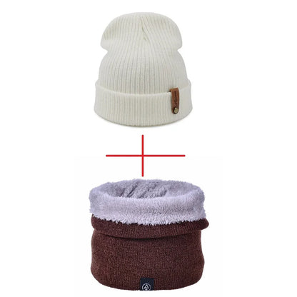 Brand Oohmy Knitted Hats for Men Women, Skullies Caps, Warmer Bonnet, Casual Cap, Monochromatic, Male and Female, Winter, 2024