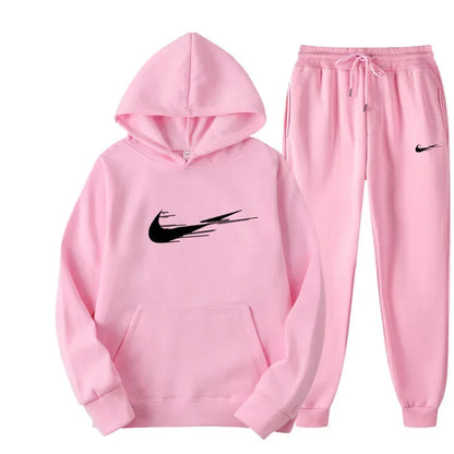 2025 Nieuwe heren- en damesmode vrije tijd sportkleding buiten fitness jogging hoodie set sport luxe hoodie+broek set kleding