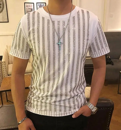 Dizajner muških marki majica Rhinestone majica punk odjeća Dropshipping Hip Hop 2024