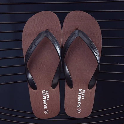 Menn sko sommerstrandsandaler anti-skli mote utendørs pustende casual par strand sandal flip flops sko tøfler menn