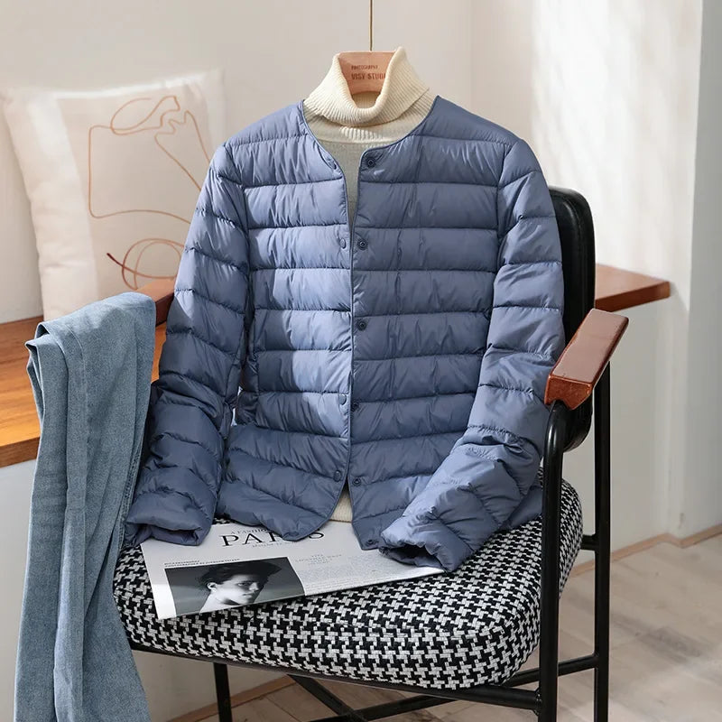 Plus size 2023 Nuova autunno inverno da donna calda Duck White Down Slim Down Slim Down Female Fashion Ultra leggero Paintoni da palla confezionabile