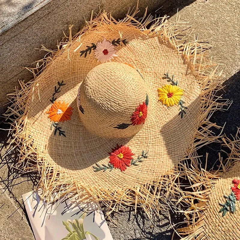 Lafite 2023 Ljetni šešir Ženska ljetna plaža Zaštita od sunca Straw Hat Men's English Jazz Hat Veleprodaja