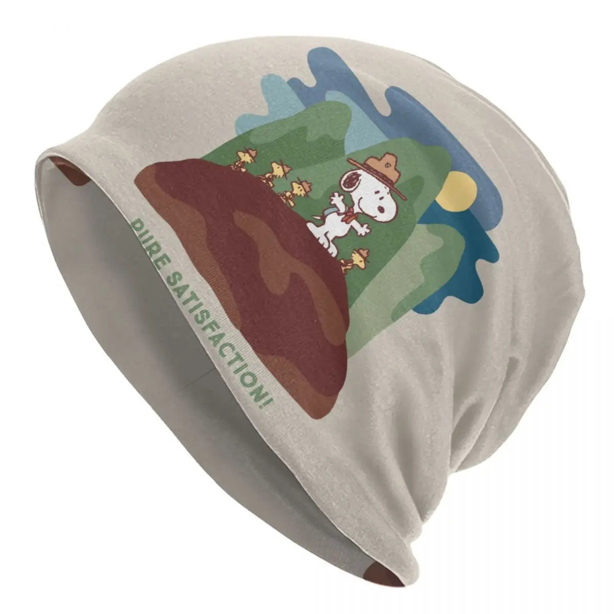 Custom The Peanuts Bonnet Hats Street Knitted Hat For Women Men Winter Warm S-Snoopys Skullies Beanies Caps