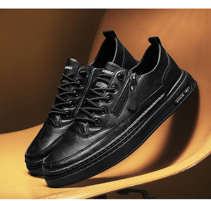 Herresko høst forretningsformelle skinnsko menns mote lys myke soled sko casual sko menn loafers sko
