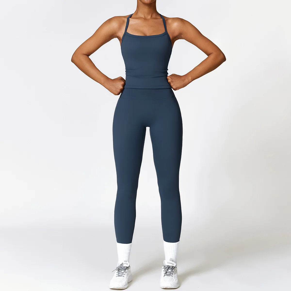 2 pezzi abbigliamento sportivo set da palestra abbigliamento da abbigliamento sport yoga si adatta donne set di fitness set trackuit sports reggiseno ginnase ginging
