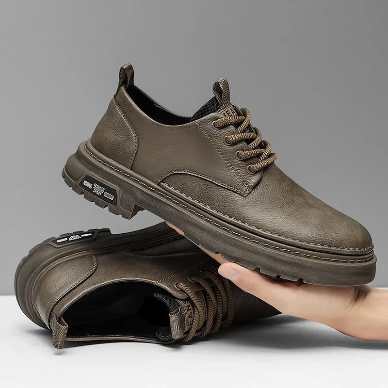 Pomladi visokokakovostni moški brogue britanski čevlji za obleke oxford moški gospod usnjena obutev stanovanja moški črni loafers Zapatos hombre
