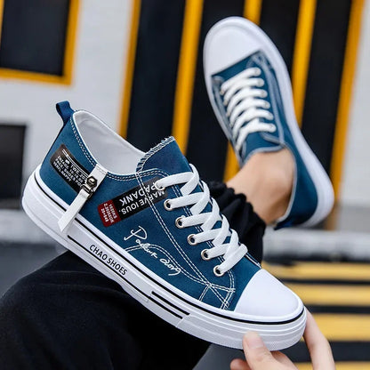 Men Sportschoenen herfst nieuw ademende me canvas schoen comfortabel casual mannen schoenen licht tennisschoen trend skate schoen man sneaker man