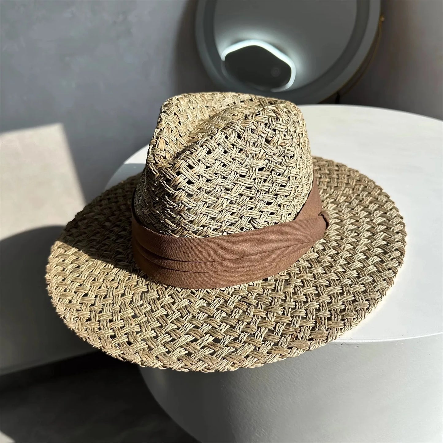 Lafite 2023 Ljetni šešir Ženska ljetna plaža Zaštita od sunca Straw Hat Men's English Jazz Hat Veleprodaja