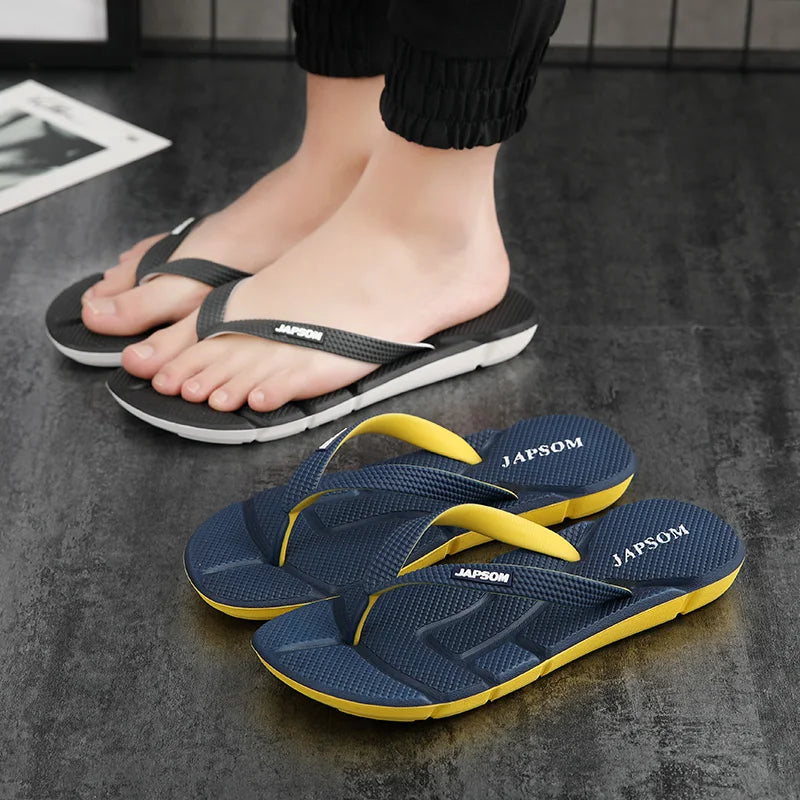 Blue nudd inniskór karlar flip flops Big Size 49 50 frjálslegur rennibrautir karlar fjara flip flops menn Eva inniskór Sumar chanclas hombre
