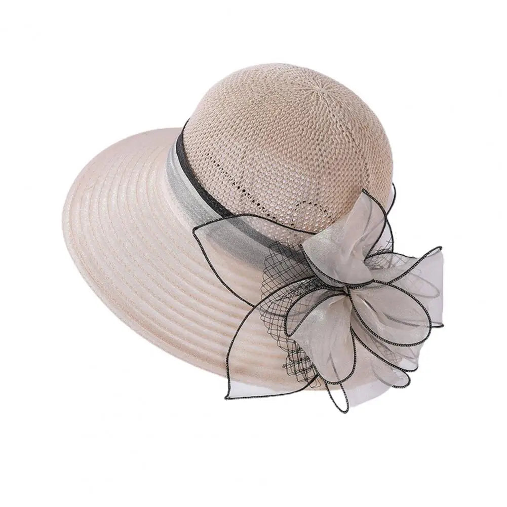 Uusi luonnollinen raffia hattu naiset Kesäkäsi kudottu olki gilrs Holiday Sun Hat leveä brim aurinko levyke Panama Travel Beach Hat