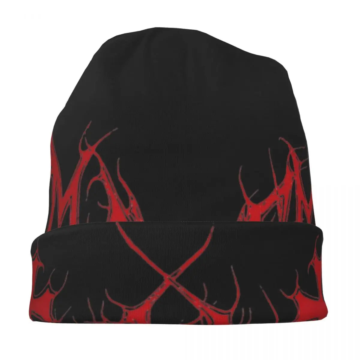Women Men Mayhem Norge band Red Edition Winter Skullies Beanie Outfits Bonnet Knitting Hats Fashion Warm Hats Gift til bursdag