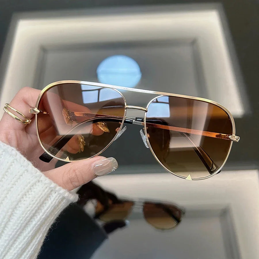 Mode vintage ovale zonnebrillen vrouwen mannen merk ontwerper retro zonnebril vrouwelijke mannelijke buitenspiegel punk tinten oculos de sol