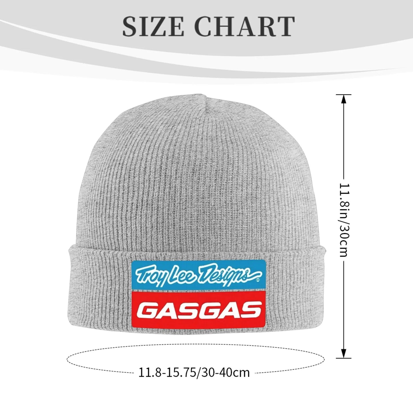 Gasgas 
 Strikkede hatbønner høst vinterhatter varme unisex casual cap menn kvinner gaver,
