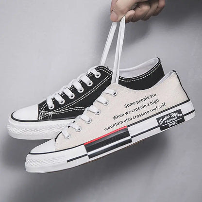 High Top Men's Sport Shoes Summer striga strigaskór hönnuður Tvíhliða espadrilles Vulcan Shoes Lúxus strigaskór