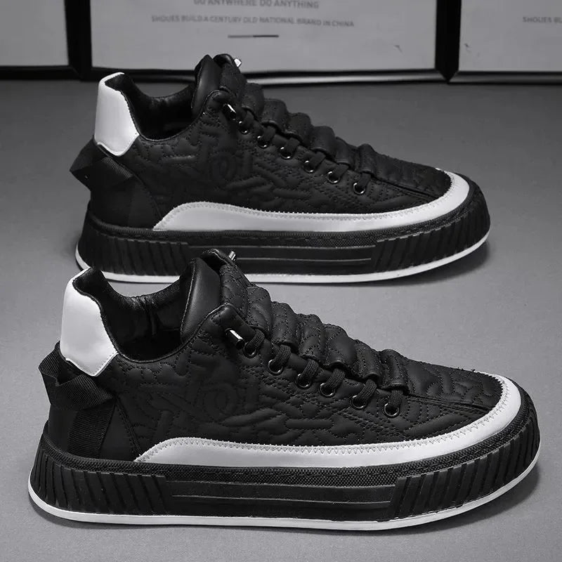 Män skor plattform manliga sneakers 2024 nya vulkaniserade skor för män casual löpskor stor storlek 45 46 heta sapatos maskulinos