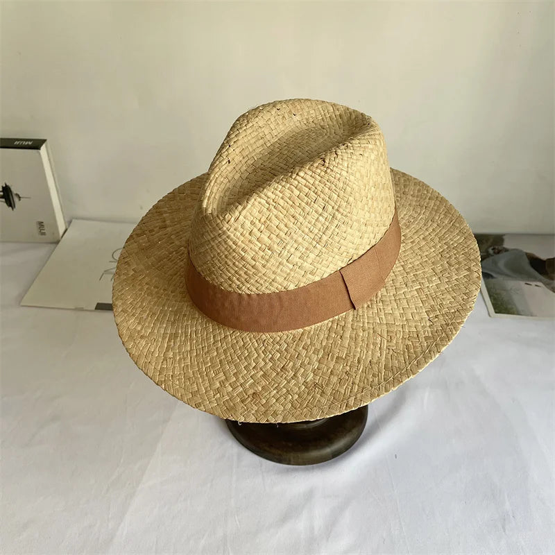 Lafite 2023 Ljetni šešir Ženska ljetna plaža Zaštita od sunca Straw Hat Men's English Jazz Hat Veleprodaja