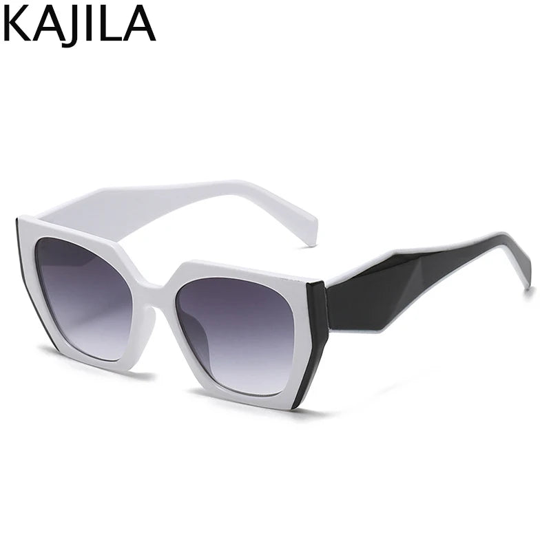 Fashion Cat Eye solbriller Kvinder 2025 Luksusmærke Design Vintage Square Punk Sun Glasses For Ladies Shades Retro Eyewear UV400