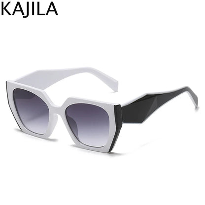 Fashion Cat Eye solbriller Kvinder 2025 Luksusmærke Design Vintage Square Punk Sun Glasses For Ladies Shades Retro Eyewear UV400