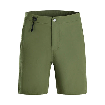 JNLN Men's Women's Quick-Dry Shorts Summer Running Hiking Shorts With Zipper Pockets For Camping Trekking Climbing Oversize