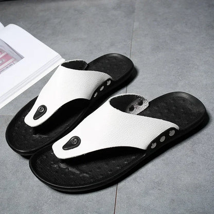yrzl flip flop men summer slippers slippers شاطئ صندل مريح أحذية عارضة أزياء أسود غير انزلاق أحذية الحمام رجال شرائح الشرائح